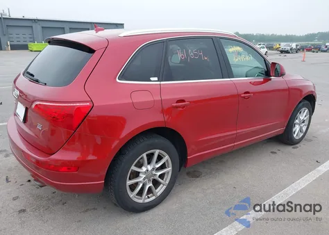 2010 Audi Q5 3.2 Premium from USA, damaged, VIN WA1LKAFP2AA052494